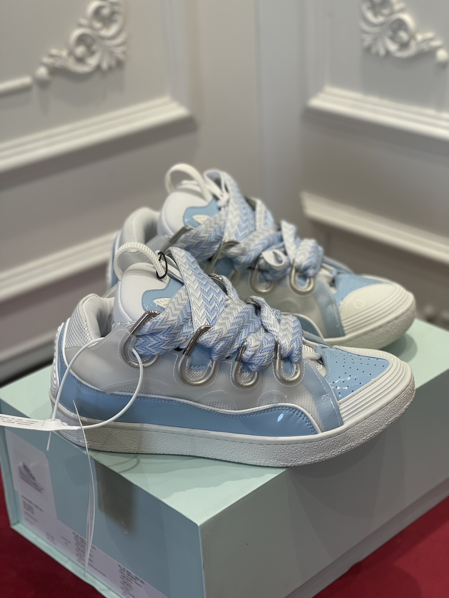 LANVIN CURB SNEAKERS